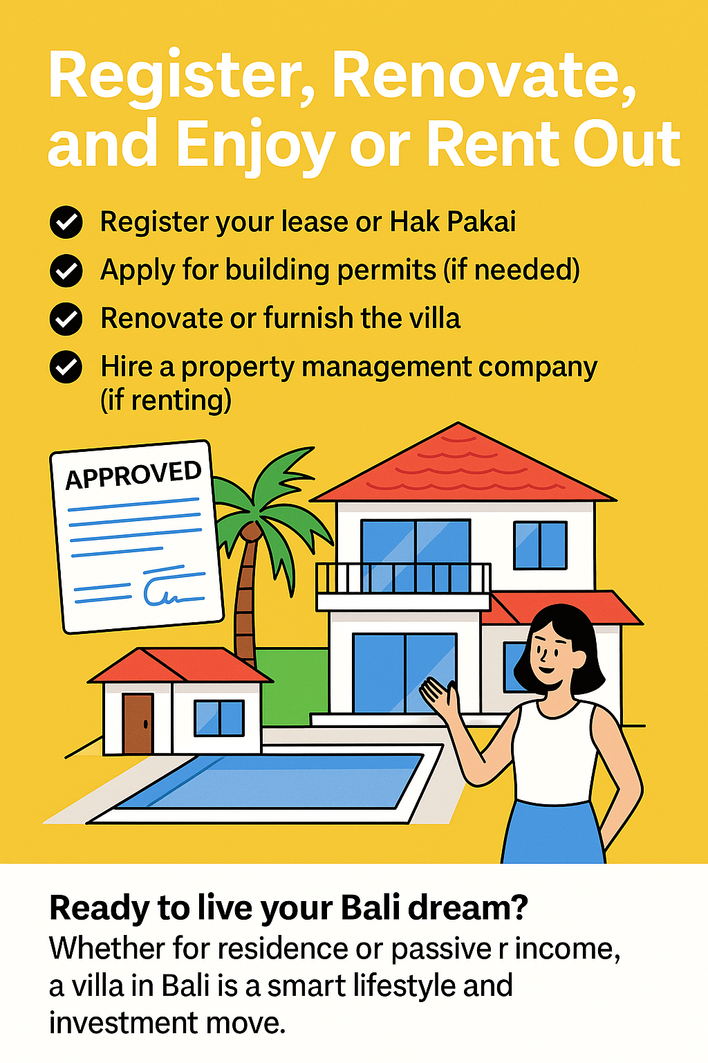 Register, Renovate, and Enjoy or Rent Out